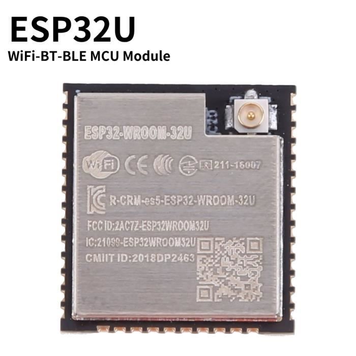 ESP32U - 1pcs ESP32 Carte de Développement 30Pin Compatible avec ESP32 ...
