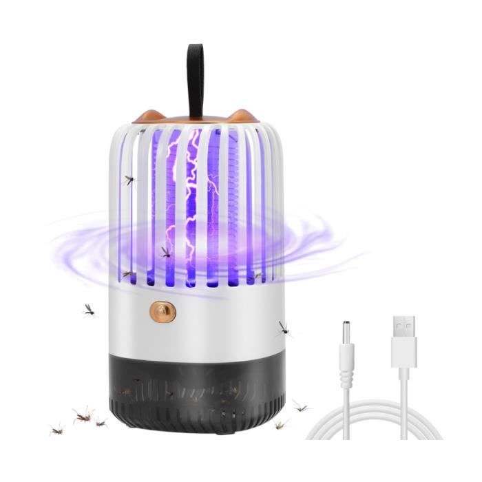 Lampe Anti-moustiques UV électrique - USB Rechargeable - Pour Intérieur Et Extérieur