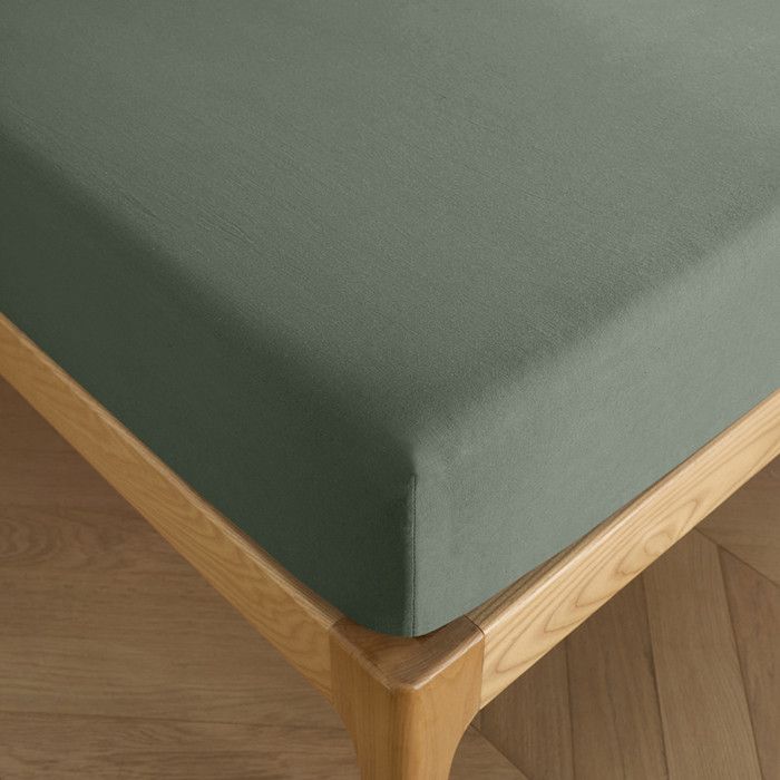 Drap housse 180 x 200 cm bonnet 30 cm Prémium pour lit 2 places King Size - 180x200+30 - Prémium Romarin Drap housse 180 x 200 cm bonnet 30 cm Prémium pour lit 2 places King Size - 180x200+30 - Prémium Romarin
