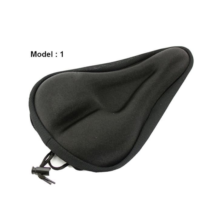Fait de Silicone et /Éponge Respirant Doux pour Les Sièges de VéLos de Montagne Route VTT MTB SOULBEST Housse Gel Selle V/élo Coussin Si/ège Selle Silicone Coussin de Selle pour V/élo