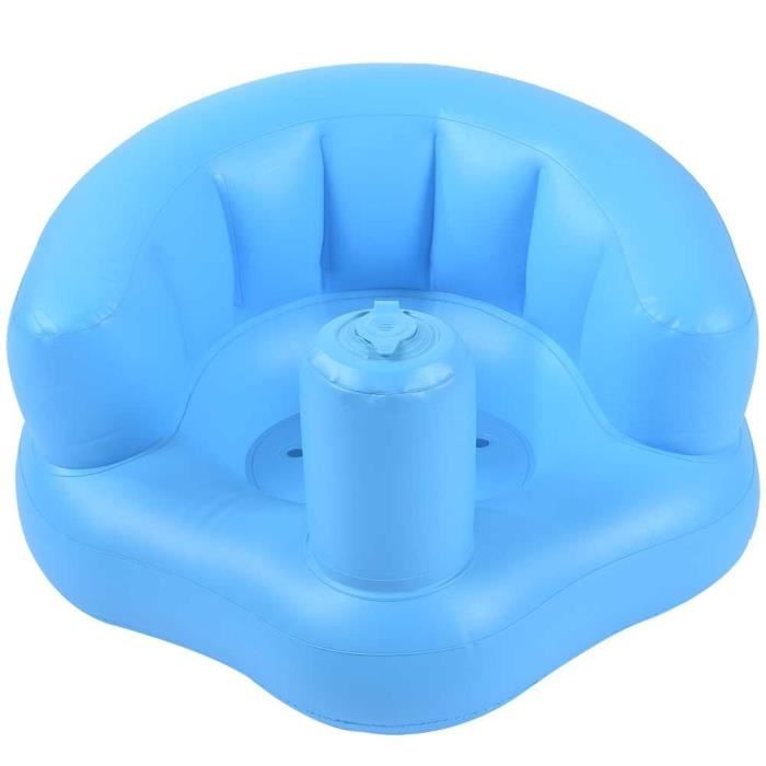 Jin Chaise Gonflable Pour Bebe Avec Siege De Bain A Pompe Et Fauteuil De Jeux Pour Enfants Bleu Cdiscount Jardin
