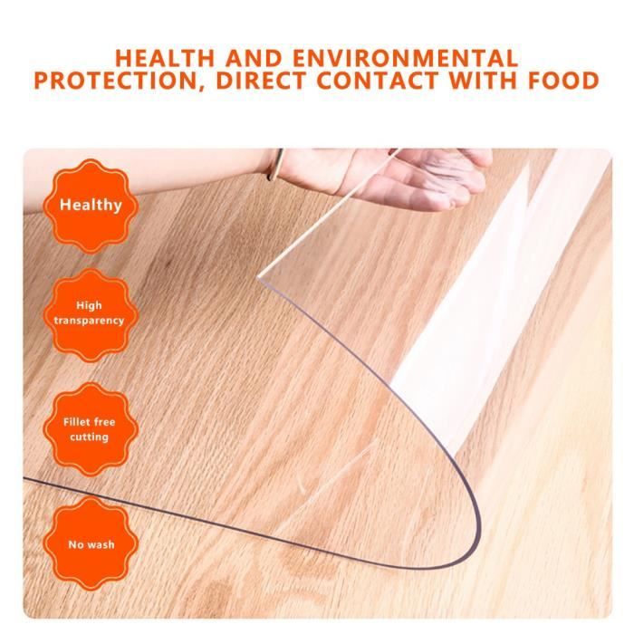 Tapis De Protection De Bureau Transparent En Nappe Transparente En Pvc Transparent Buuiude9391 Achat Vente Nappe De Table Soldes Sur Cdiscount Des Le 20 Janvier Cdiscount