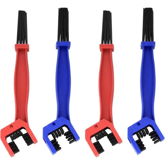 Kit De Nettoyage Vélo Et Moto - 4 Brosses Pour Chaîne, Cassette Et Transmission | Nettoyage Profond Facile - 9
