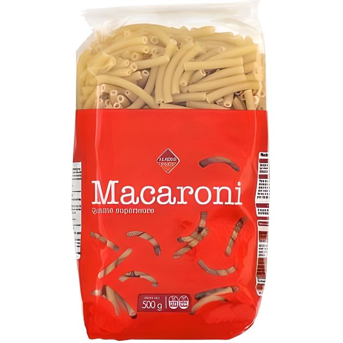 Pâtes macaroni Leader Price 500g Cdiscount Au quotidien