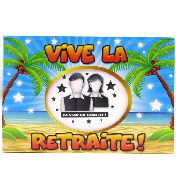 Album Photo Vive La Retraite Cdiscount Beaux Arts Et Loisirs Creatifs
