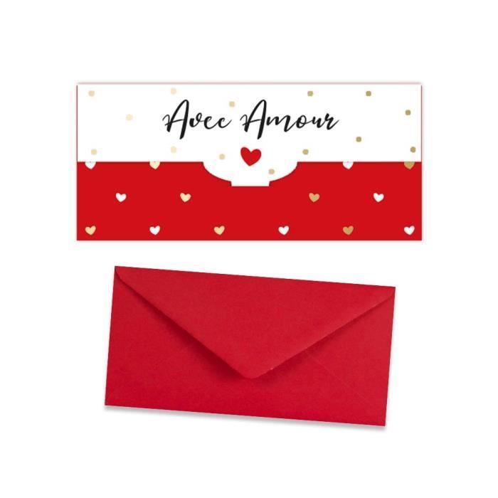 Coffret Cadeau Surprise Pour Demande En Mariage, Créez Des Plus Surprenants  Avec Cette Enveloppe Rouge Pliable Rose 20 Pièces[H4112] - Cdiscount  Beaux-Arts et Loisirs créatifs