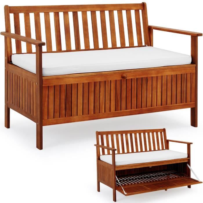 Coffre Banc Jardin Boite Banc Banc De Jardin En Bois Avec Espace