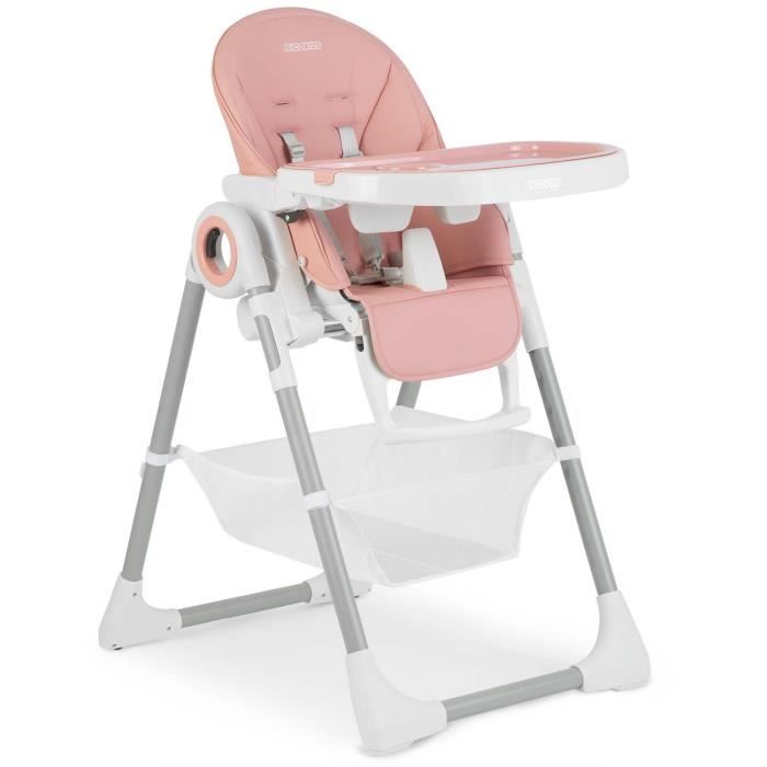 Bela Chaise Haute Multifonctionnelle 2en1 Transat Bebe Enfant 6 36 Mois Harnais 5 Points Hauteur Reglable Rose Achat Vente Chaise Haute 7625829206216 Cdiscount