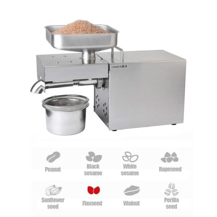 Machine Extraction Huile Expeller Cacao Noix De Coco Machine Extracteur Presse A Huile Cacahuete Achat Vente Gaufrier Cdiscount