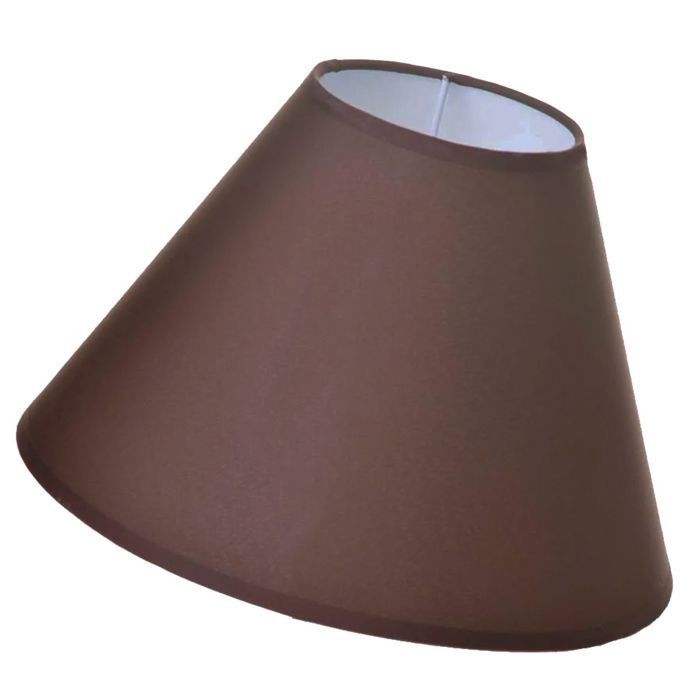 Abat-jour chocolat 25 cm