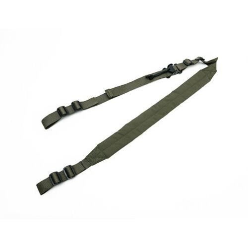 Bretelle Tactique Réglable 3 Points Pour Fusil - Sangle Militaire En Nylon, Chasse Ou Airsoft