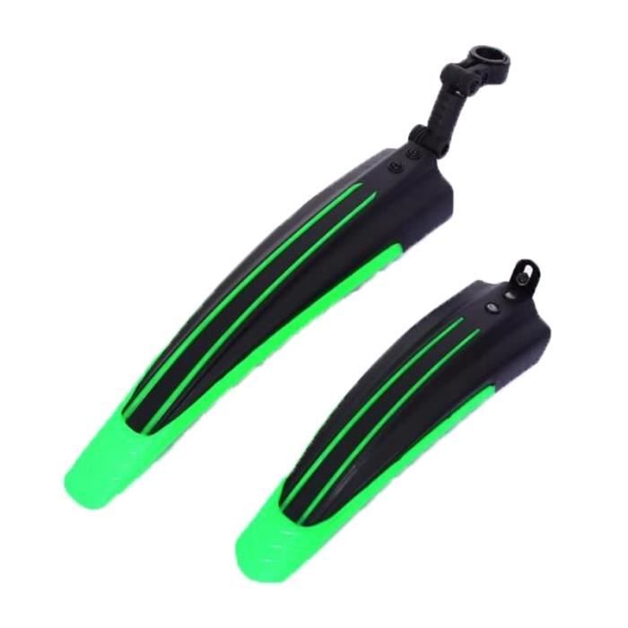 Garde-Boue Vélo Avant & Arrière - PVC Épaissi - Pour Pneus 20" à 26" (VTT, Route, Ville)