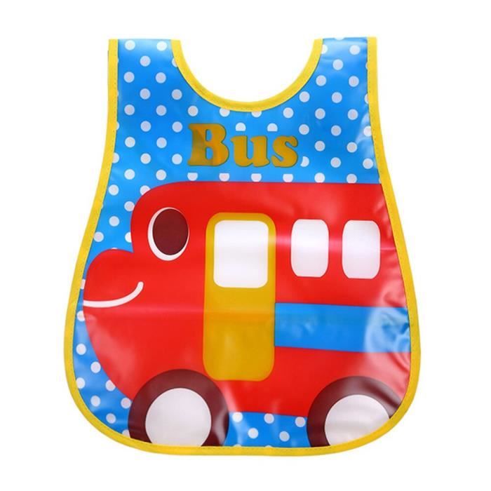 Bavoir,Bavoirs en Silicone imperméables et réglables pour bébés