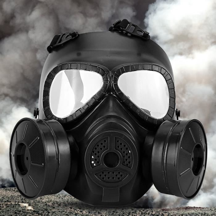 Garosa Masque À Gaz De Protection Masque De Simulation De Gaz Facial  Complet Casque De Protection Sur Le Terrain De La Réalité - Cdiscount Jeux  Vidéo