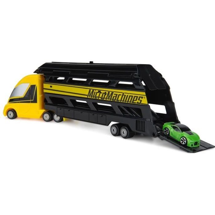 BANDAI Micro Machines Le Camion Transporteur Cdiscount Jeux Jouets