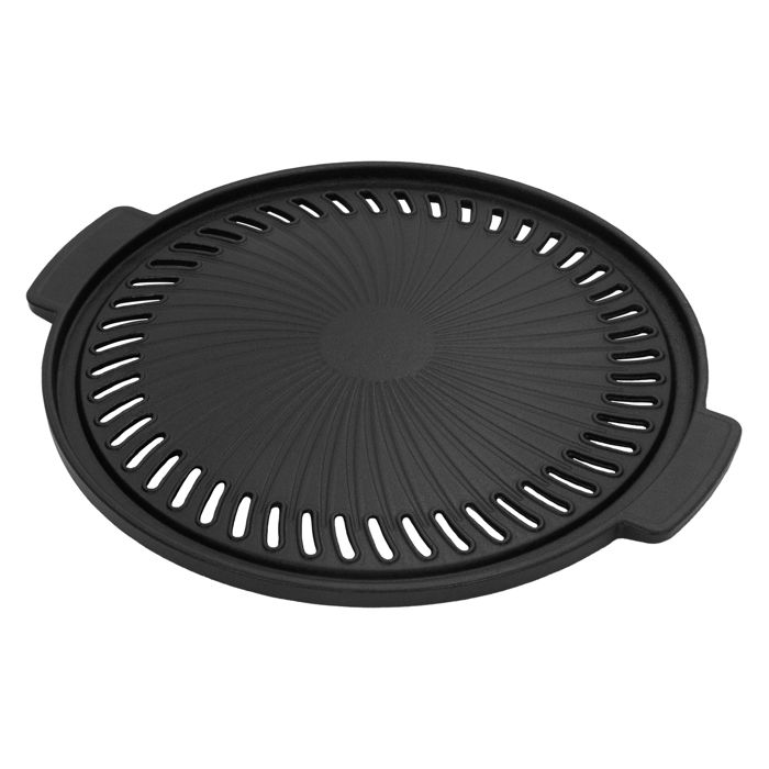 Plaque Gril Nervurée Cadac Universelle Aluminium - Accessoire Barbecue Camping Avec Sac