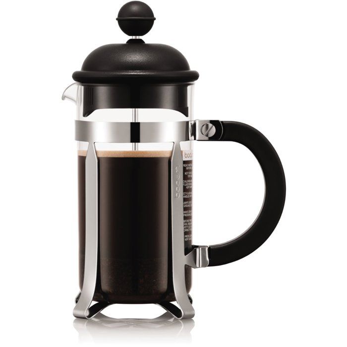 Cafetière à piston - BODUM - Caffettiera - 3 tasses - 0.35 l - En tritan - Armature inox