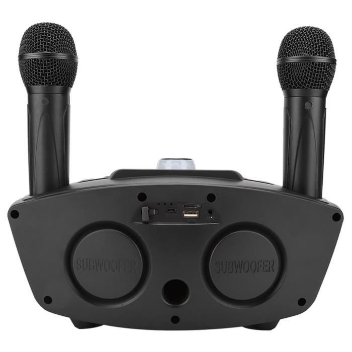 Micro Bluetooth Enfant DYNASONIC Haut-parleur Karaoké B52 Avec 2 Micros - Enceinte Bluetooth Pour Enfants - Jouet Musical 3-15 Ans Karaoké Portable Enfants Micro Bluetooth Enfant DYNASONIC Haut-parleur Karaoké B52 Avec 2 Micros - Enceinte Bluetooth Pour Enfants - Jouet Musical 3-15 Ans Karaoké Portable Enfants