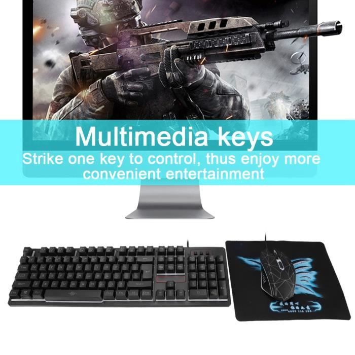 Clavier De Jeu À Une Main, Mini Clavier Portable Pour Joueur Unique 2,4