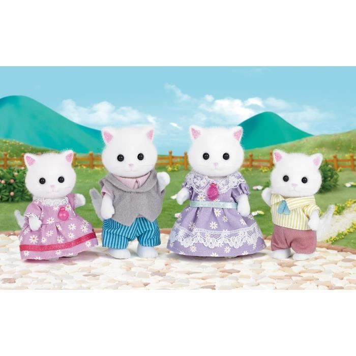 SYLVANIAN FAMILIES 5216 Famille Chat Persan - Les familles - Cdiscount Jeux  - Jouets