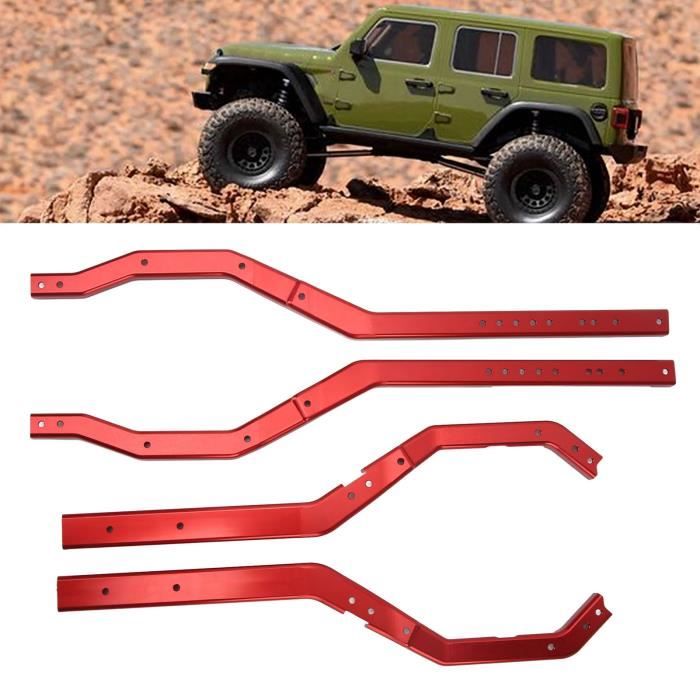 8Pcs Biellette de châssis de Voiture RC en Alliage d'aluminium pour 313mm Empattement SCX10 1/10 RC Crawler Voiture(Rouge), Comme Indiqué Sur la Photo, Taille unique 8Pcs Biellette de châssis de Voiture RC en Alliage d'aluminium pour 313mm Empattement SCX10 1/10 RC Crawler Voiture(Rouge), Comme Indiqué Sur la Photo, Taille unique