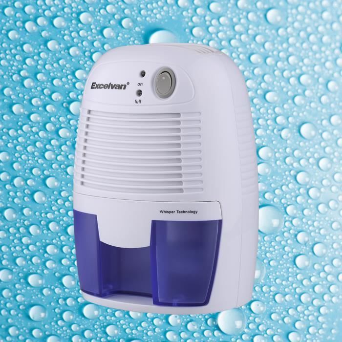Mini Air Déshumidificateur Electrique Portable Sèchelinge avec réservoir d