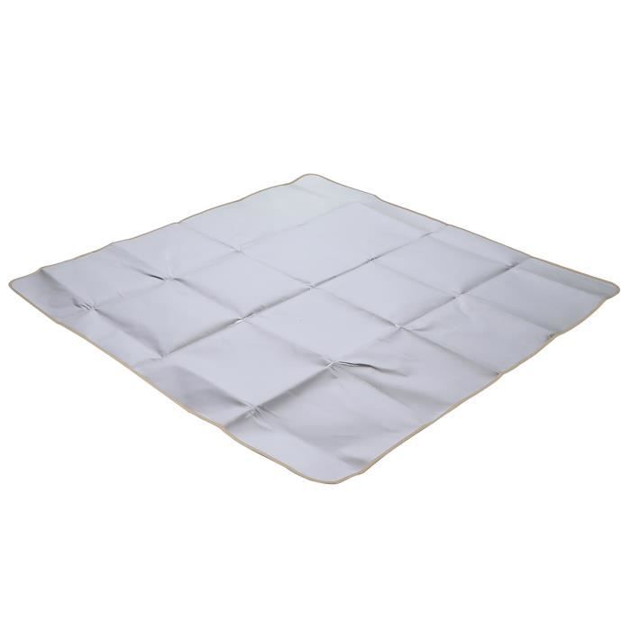 Tapis De Sol Barbecue Ignifuge 165 X 99 Cm – Protection Herbe Terrasse Contre Huile Chaleur Éclaboussures – Fibre De Verre Silicone