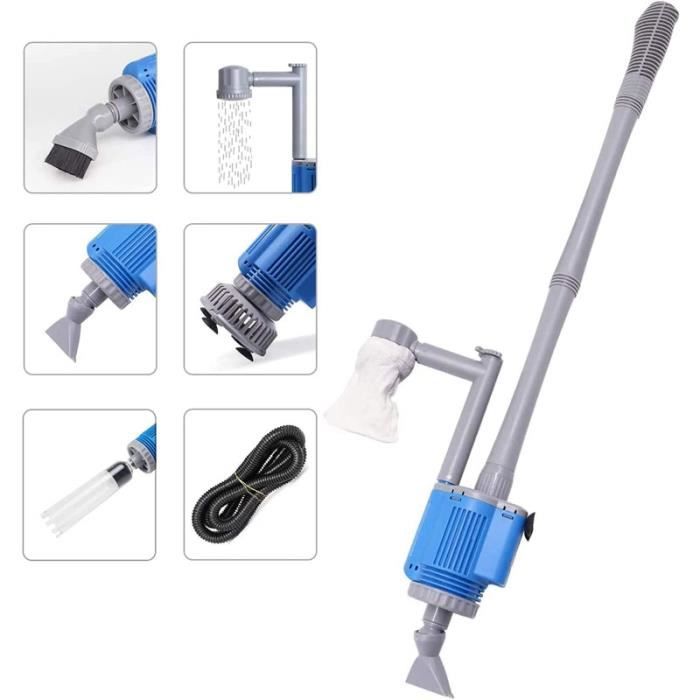 Comparer les prix de Nettoyeur électrique pour aquarium - FOLAYA - 28W - Changement d'eau - Filtre à eau - Silencieux