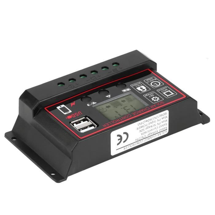 Routeur Solaire Contrôleur De Chargeur Solaire 60A/50A/40A/30A/20A Routeur Solaire Contrôleur De Chargeur Solaire 60A/50A/40A/30A/20A