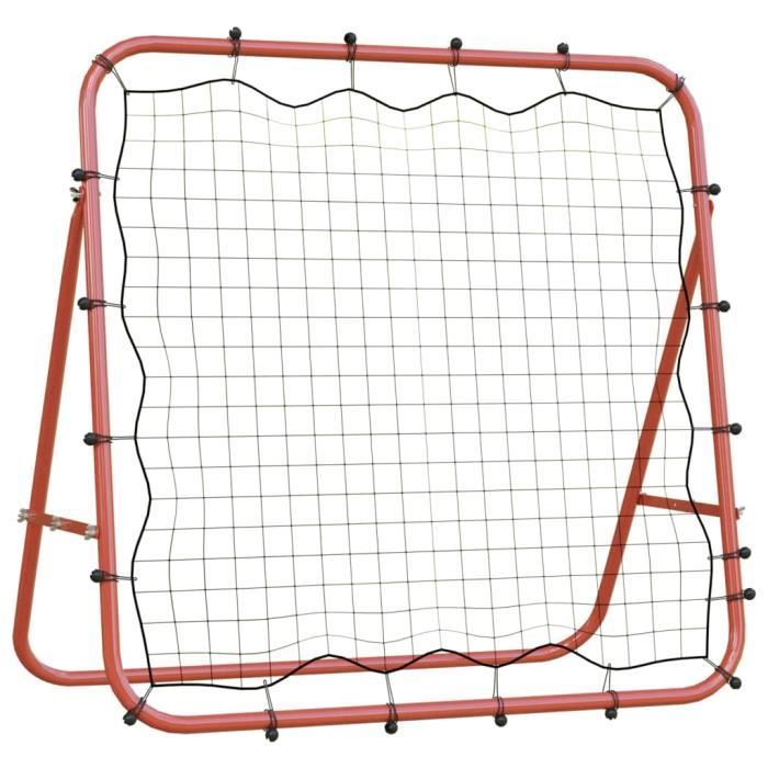 Filet De Rechange Pour Rebondisseur De Football - 100 X 100 Cm - Polyester Résistant - Avec 20 Cordes De Fixation