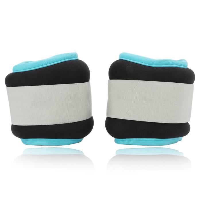 Paire De Poids De Cheville Réglables 600g-1000g – Sangles Confort Femme Gym & Fitness à Domicile