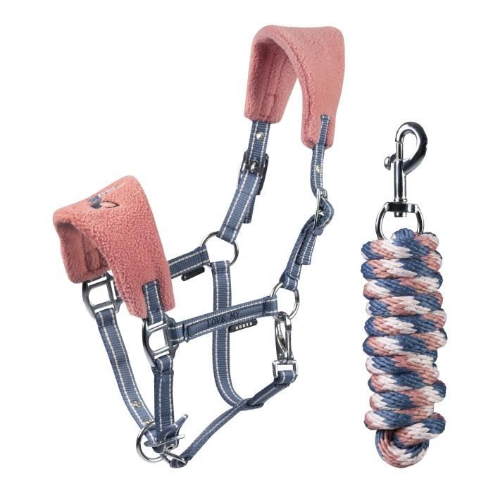 Ensemble Tête Et Longe Plomb Col De Tête Et Corde De Plomb