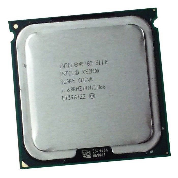 Processeur Cpu Intel Xeon Dual Core 5110 1.6Ghz 4Mo 1066Mhz Lga771 Slage