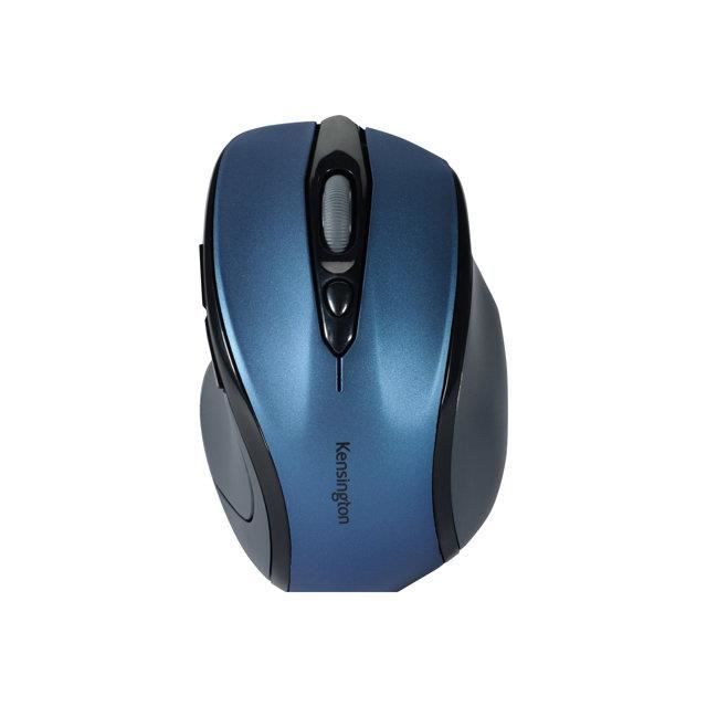 KENSINGTON Souris Pro Fit Mid-Size - Droitiers - Optique - Récepteur sans fil USB - 2.4 GHz - Noir