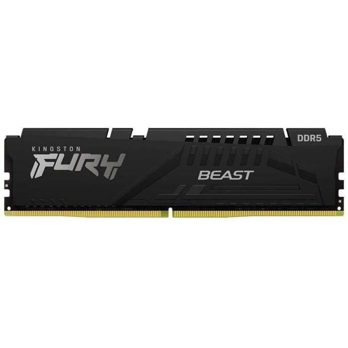 KINGSTON TECHNOLOGY - FURY Beast - Mémoire PC RAM - 16 Go - DIMM DDR5 - 5600 Mhz