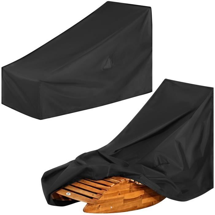 Bâche de protection ensemble de jardin en polyéthylène 242 x 162 x 100 cm résistante aux UV protection pour meubles de jardin robuste