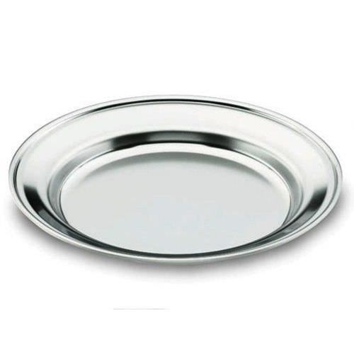 Assiette plate de camping - LACOR - 61121 - 22 cm - Inox 18 - Transparent
