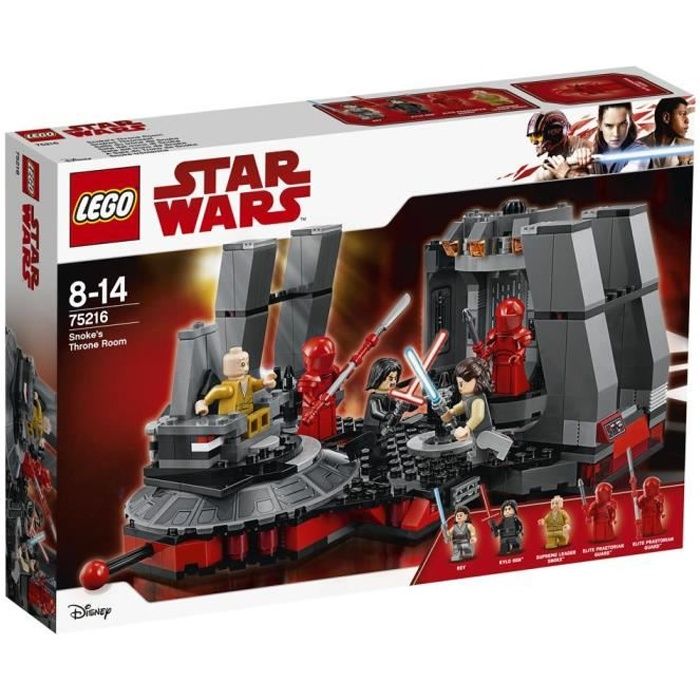 LEGO® Star Wars™ 75216 Salle du trône de Snoke Reconditionné - Lego reconditionné disponible sur Cdiscount Seconde Vie