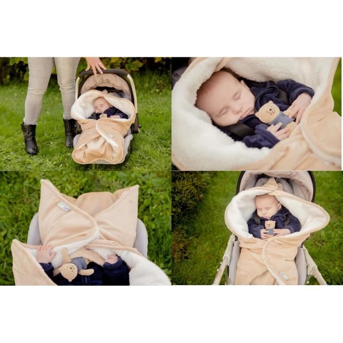 Chanceliere Nid D Ange Bio 5 Ouvertures Pour Cosy Voitures Etc Cdiscount Puericulture Eveil Bebe