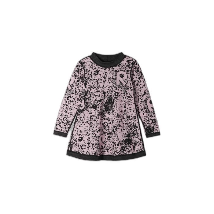 Robe pull fille Reima Ilmavilla pale rose 7 ans