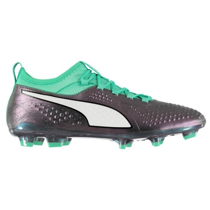 crampon puma rose et bleu pas cher