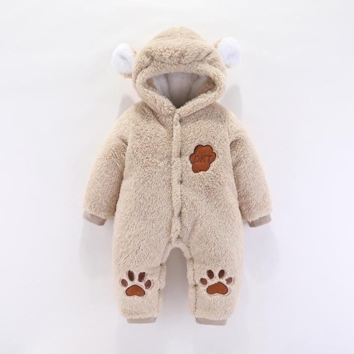 Déguisement Renne Enfant – Combinaison Marron à Capuche