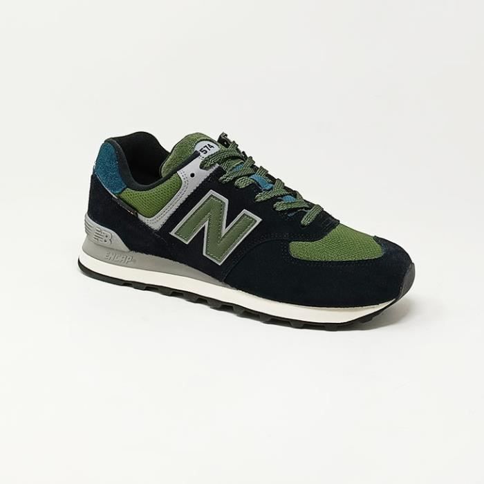 NEW BALANCE BASKET U574 MARINE VERT CS Vert Cdiscount Chaussures