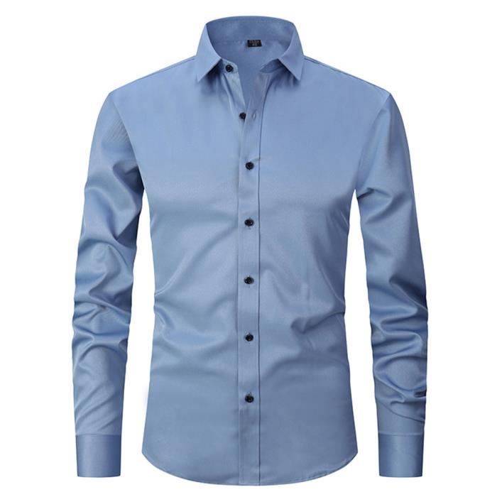 T-shirt Homme Huk Icon Manches Longues – Bleu Eau Glacée – Taille XL – Neuf Avec étiquettes