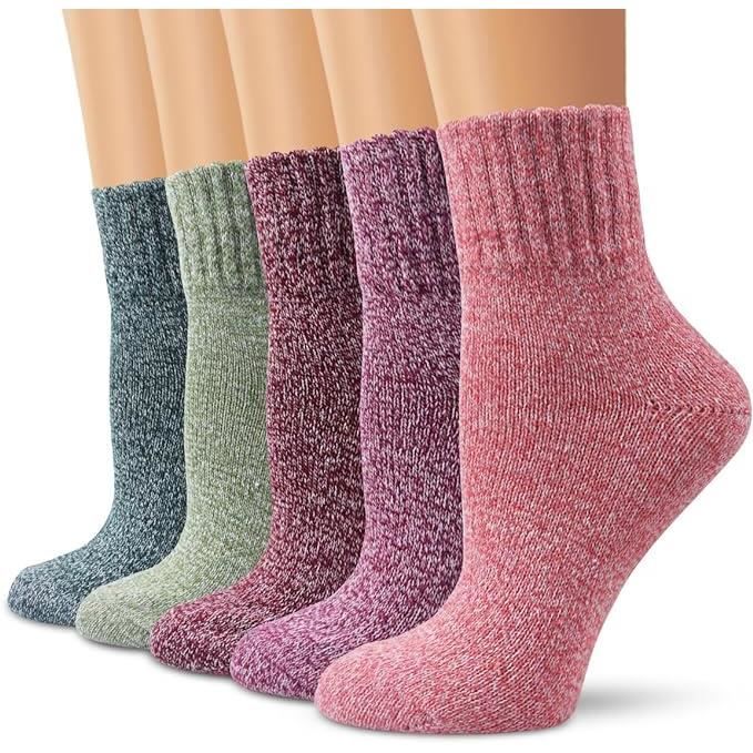 Chaussettes en laine chaussettes femme chaussettes hiver vintage