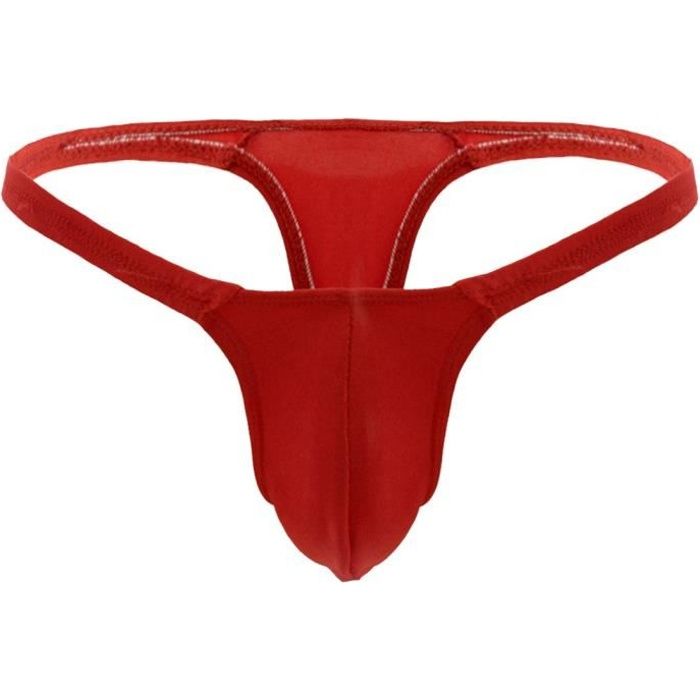 Slips sexy pour hommes bikini jockstrap G-string T-back sous-vêtements sous-vêtements culottes 