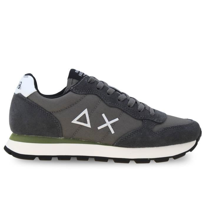 SUN68 Sun68 Tom Solid Chaussures pour Homme Gris Z45101-47