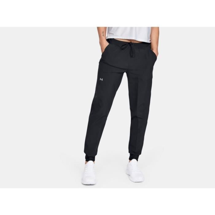 Pantalon femme Under Armour Sport Woven Noir/argenté - Cdiscount Sport