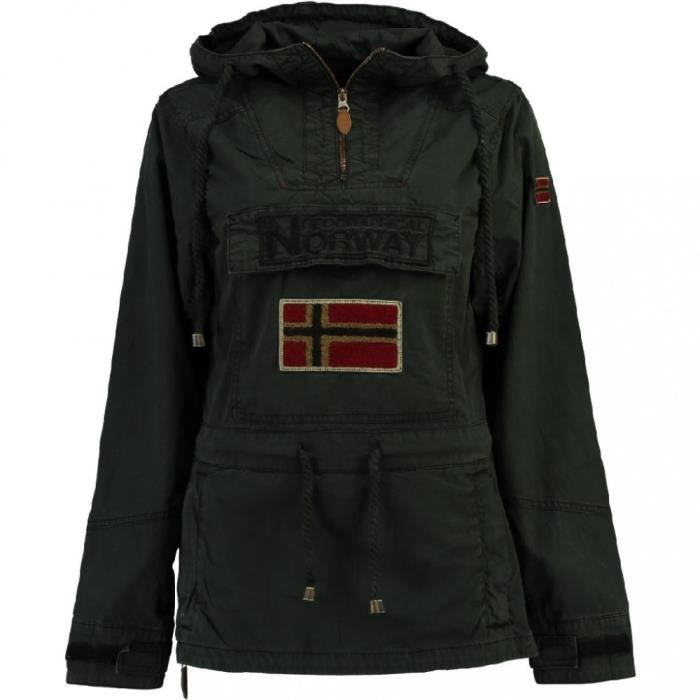 GEOGRAPHICAL NORWAY Doudoune CANON Noir charbon - Femme