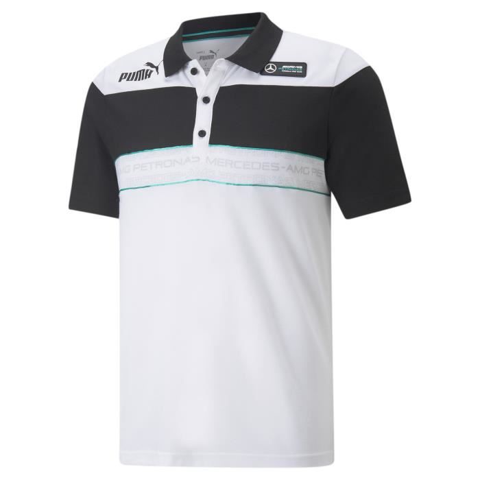 Polo puma homme blanche clearance